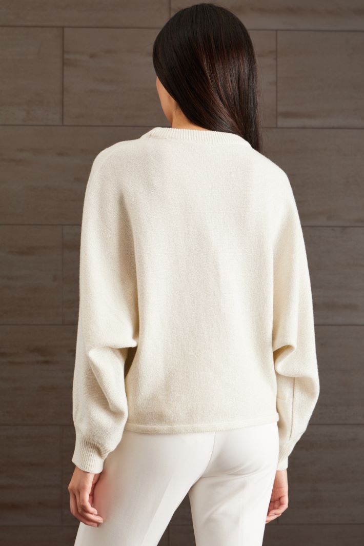 Maglia in lana e viscosa lamè Fashion Market Maglia in lana e viscosa lamè Fashion Market