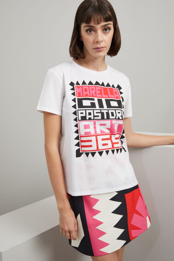 T-shirt stampata Fashion Market