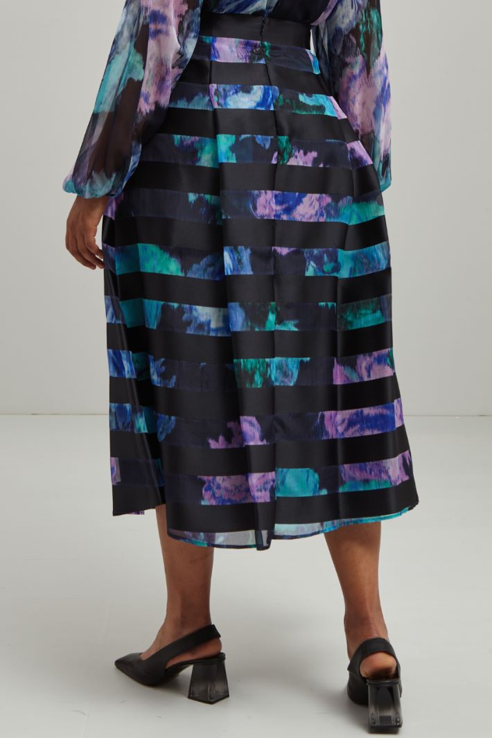 Gonna in organza e raso Fashion Market Gonna in organza e raso Fashion Market