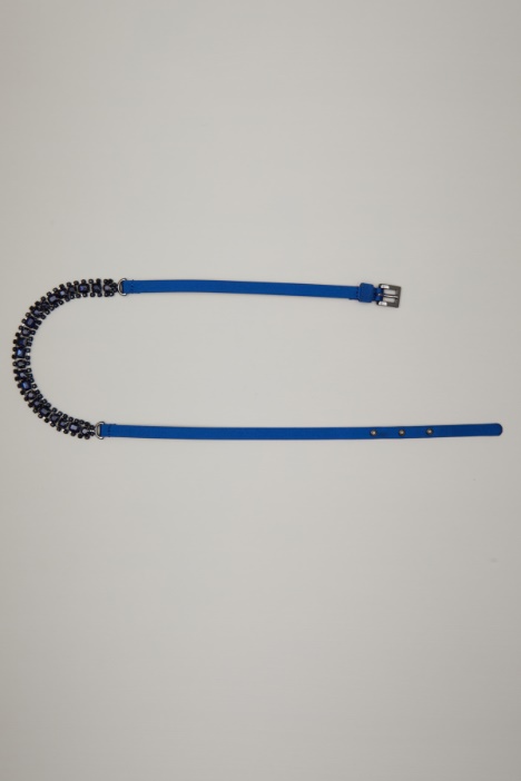 Cintura in raso e strass Fashion Market