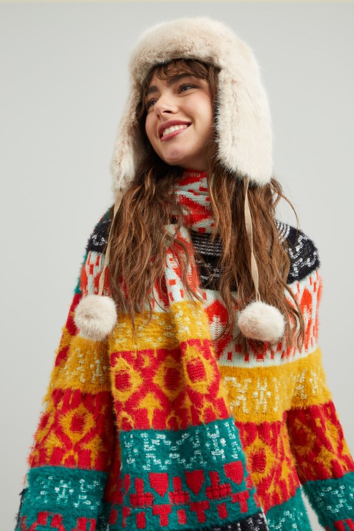 Cappello con pon pon Fashion Market Cappello con pon pon Fashion Market