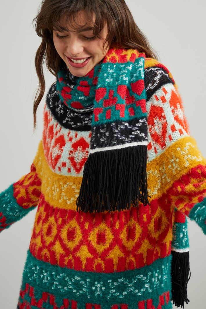 Sciarpa jacquard Fashion Market Sciarpa jacquard Fashion Market