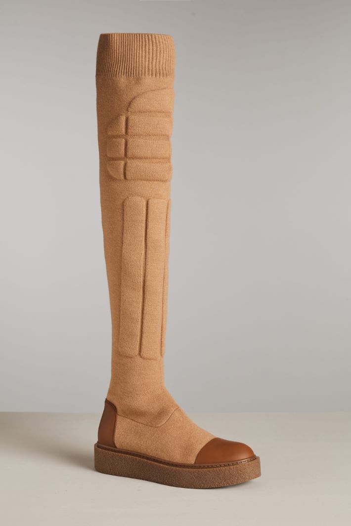 Stivali in maglia Fashion Market