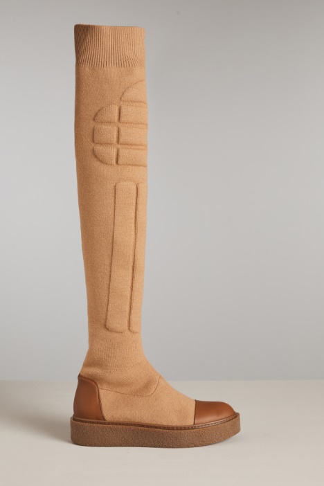 Stivali in maglia Fashion Market