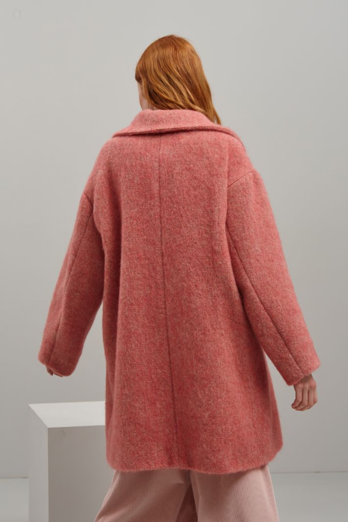 Cappotto garzato in lana Fashion Market