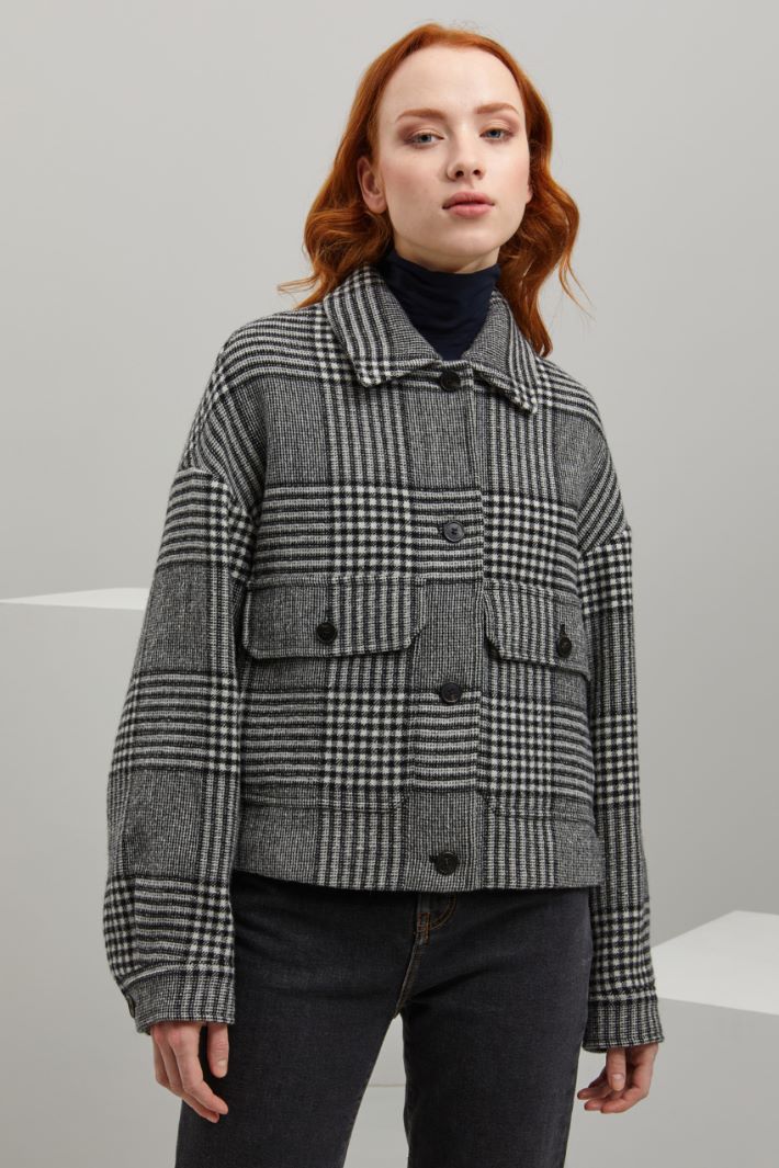 Giacca corta in lana Fashion Market