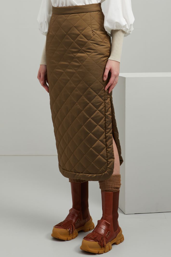 Gonna imbottita trapuntata Fashion Market