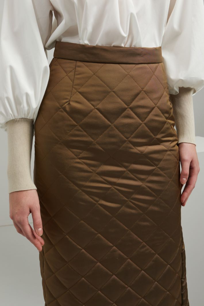 Gonna imbottita trapuntata Fashion Market