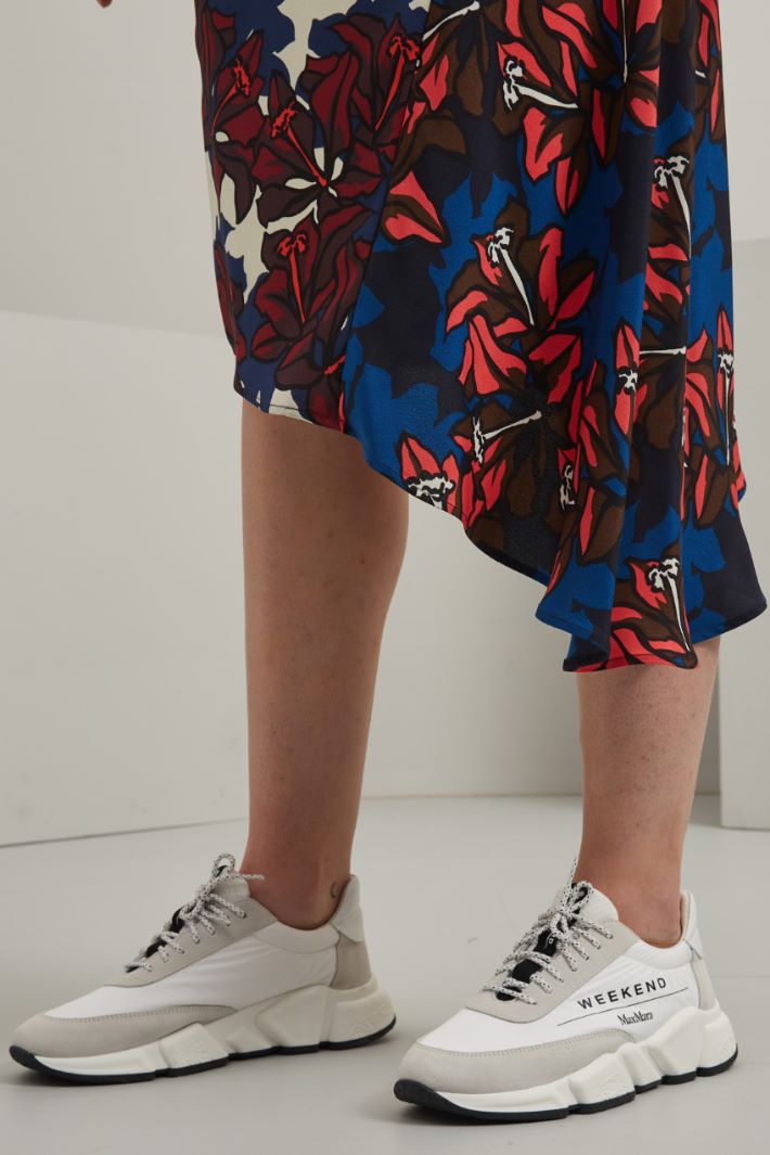 Gonna in crépe de chine Fashion Market