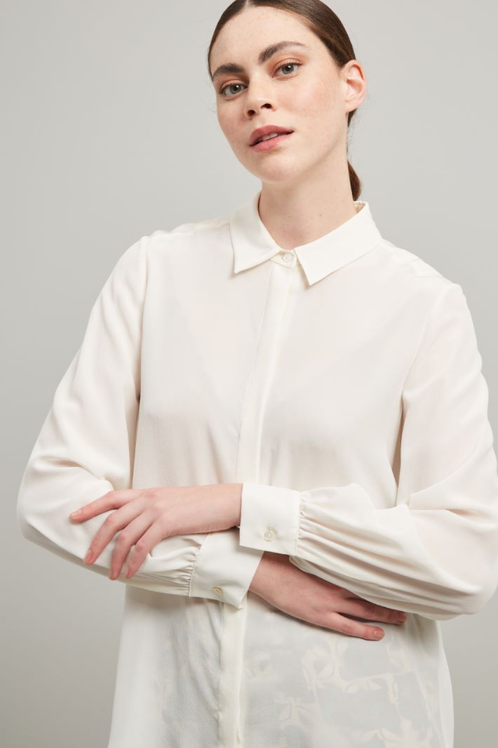 Camicia in crépe de chine Fashion Market