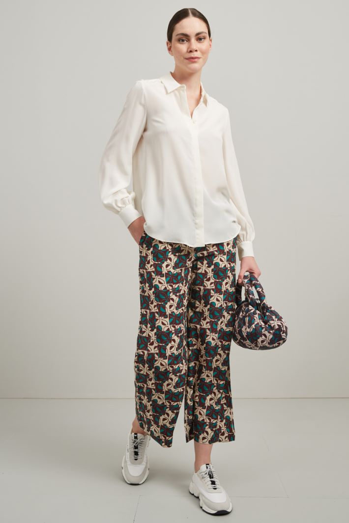 Camicia in crépe de chine Fashion Market