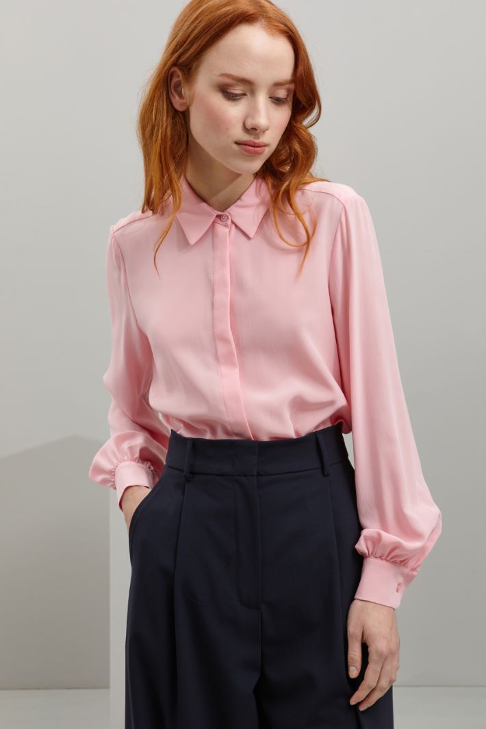 Camicia in crépe de chine Fashion Market