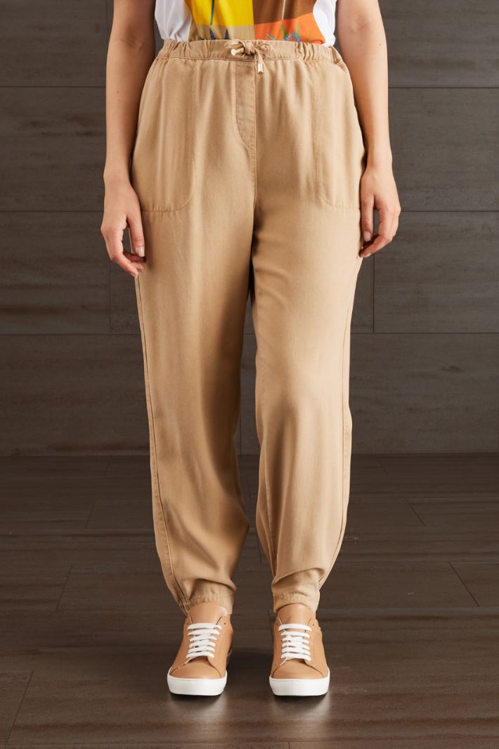 Jogger in gabardina Fashion Market