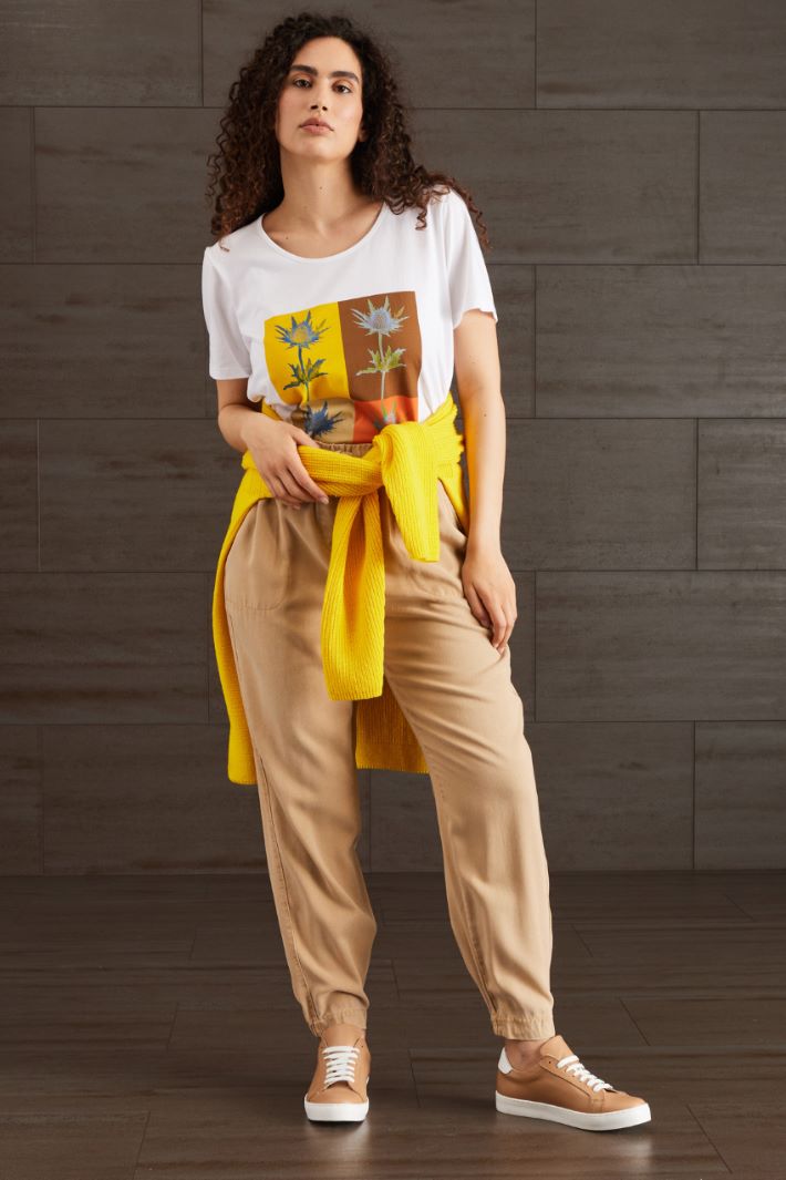Jogger in gabardina Fashion Market