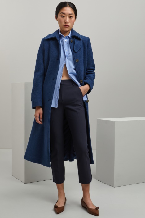 Pantaloni slim in viscosa Fashion Market