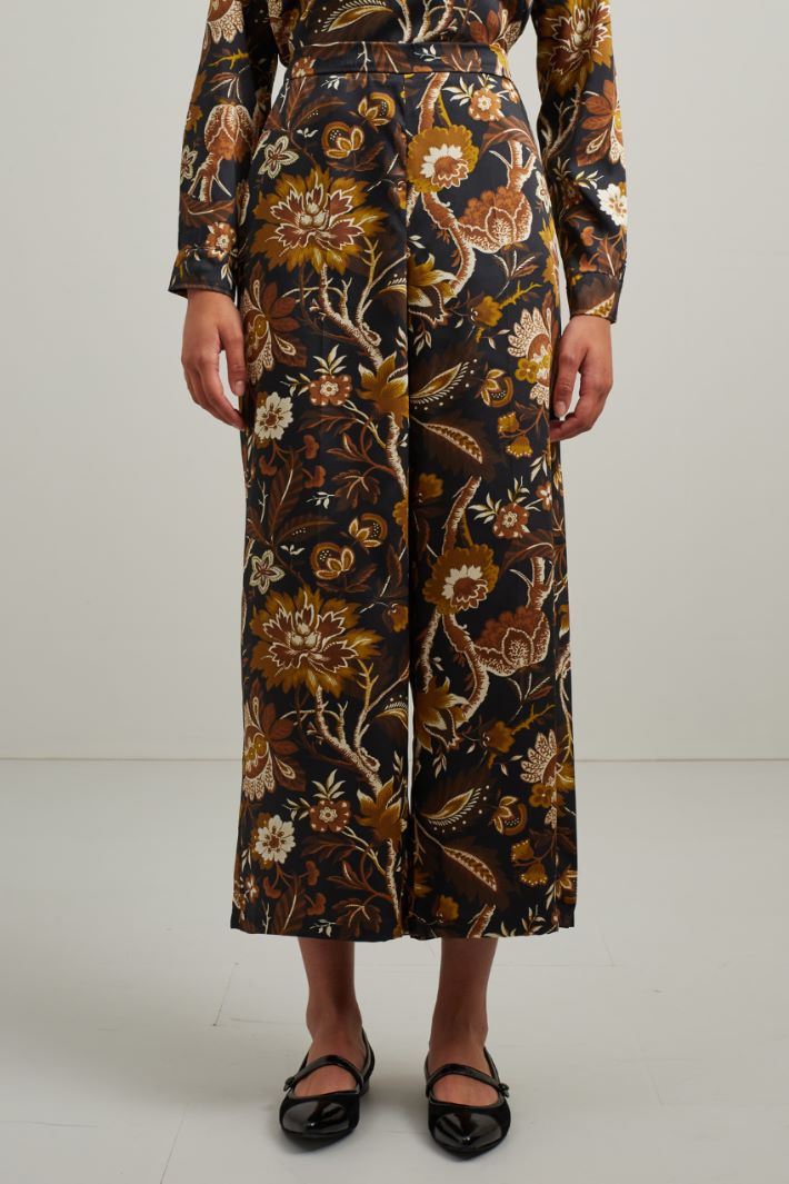 Pantaloni in twill Fashion Market
