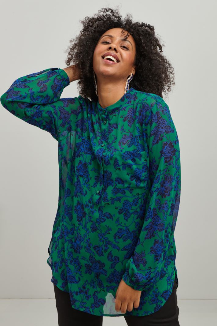 Casacca in georgette  Fashion Market