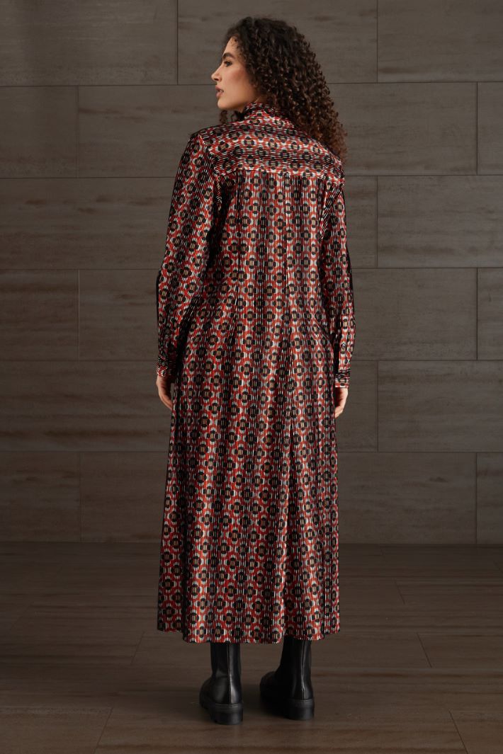 Chemisier in popeline stampato Fashion Market Chemisier in popeline stampato Fashion Market