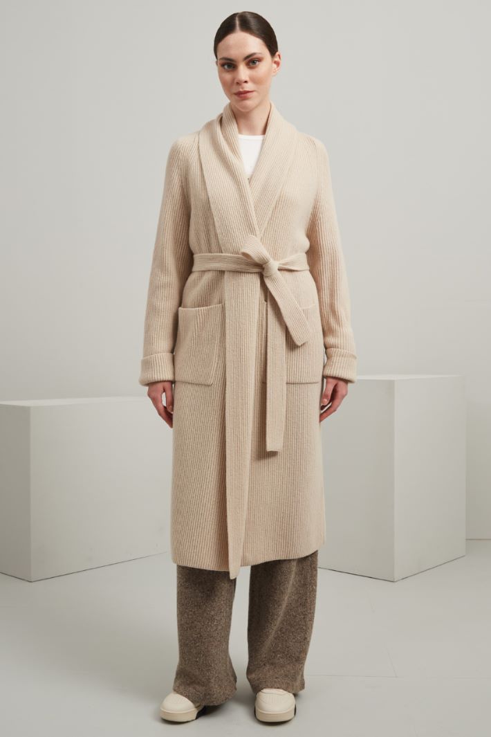 Cardigan lungo a coste Fashion Market Cardigan lungo a coste Fashion Market