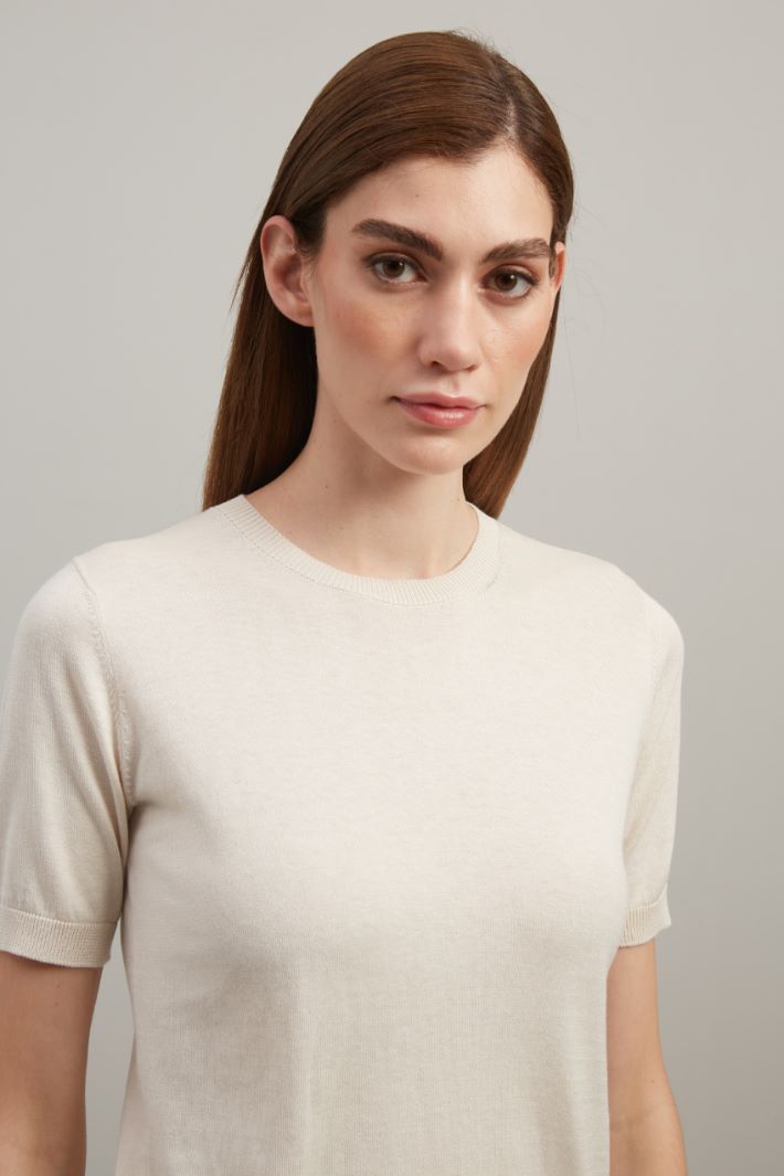 Maglia in seta e cotone Fashion Market