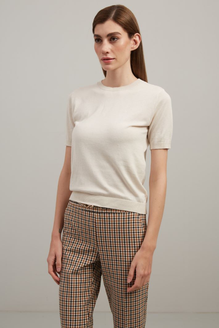 Maglia in seta e cotone Fashion Market