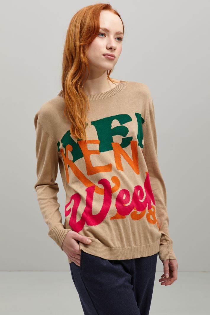 Maglia in cotone e seta Fashion Market