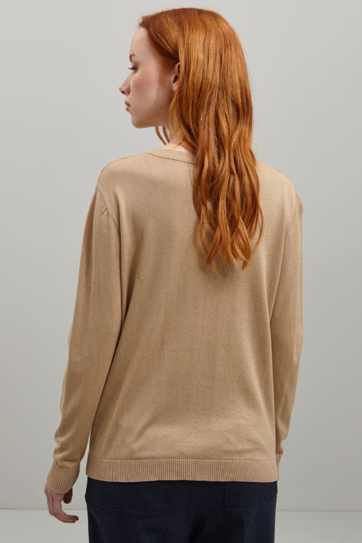 Maglia in cotone e seta Fashion Market