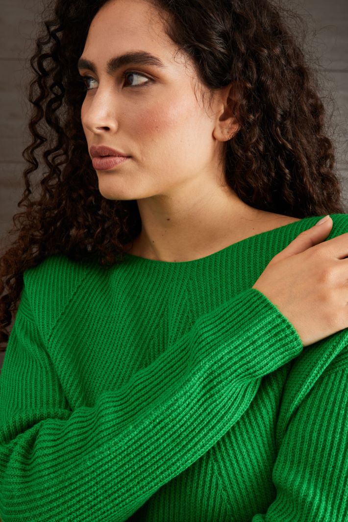 Maglia con collo in abbinamento Fashion Market