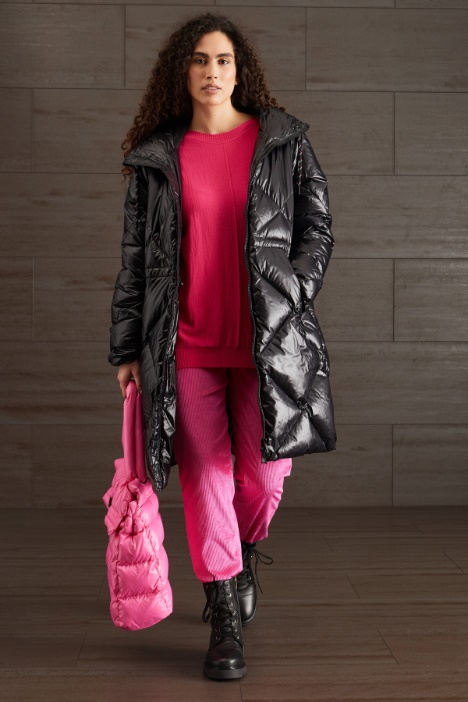 Piumino lungo antigoccia Fashion Market