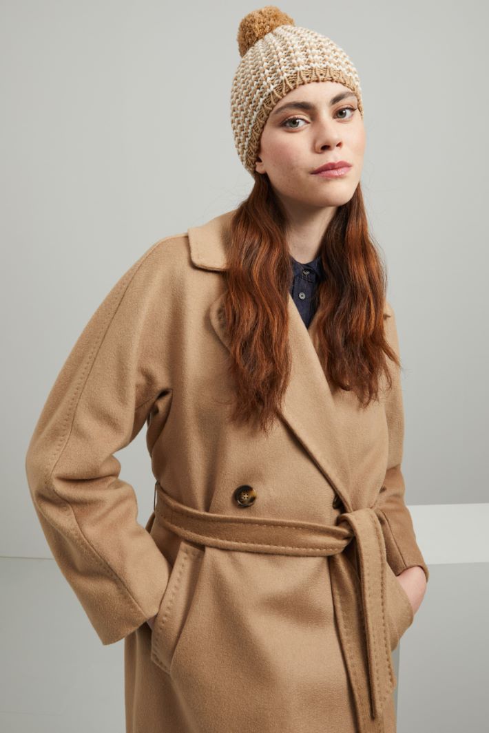 Cuffia con pon pon Fashion Market