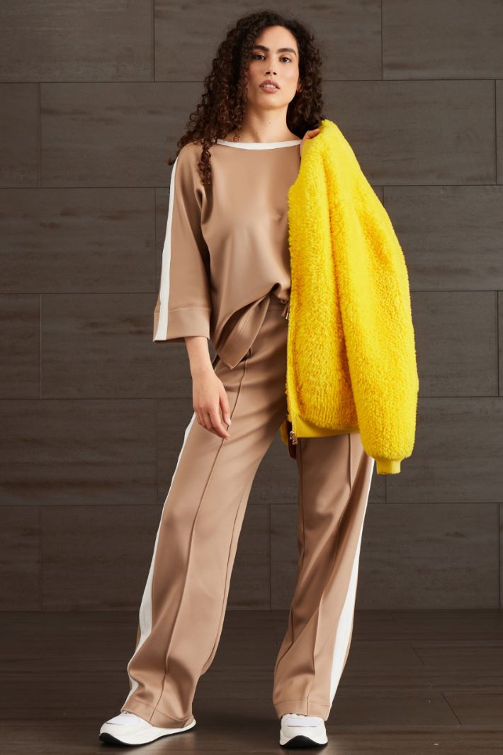 Pantaloni a palazzo in jersey Fashion Market