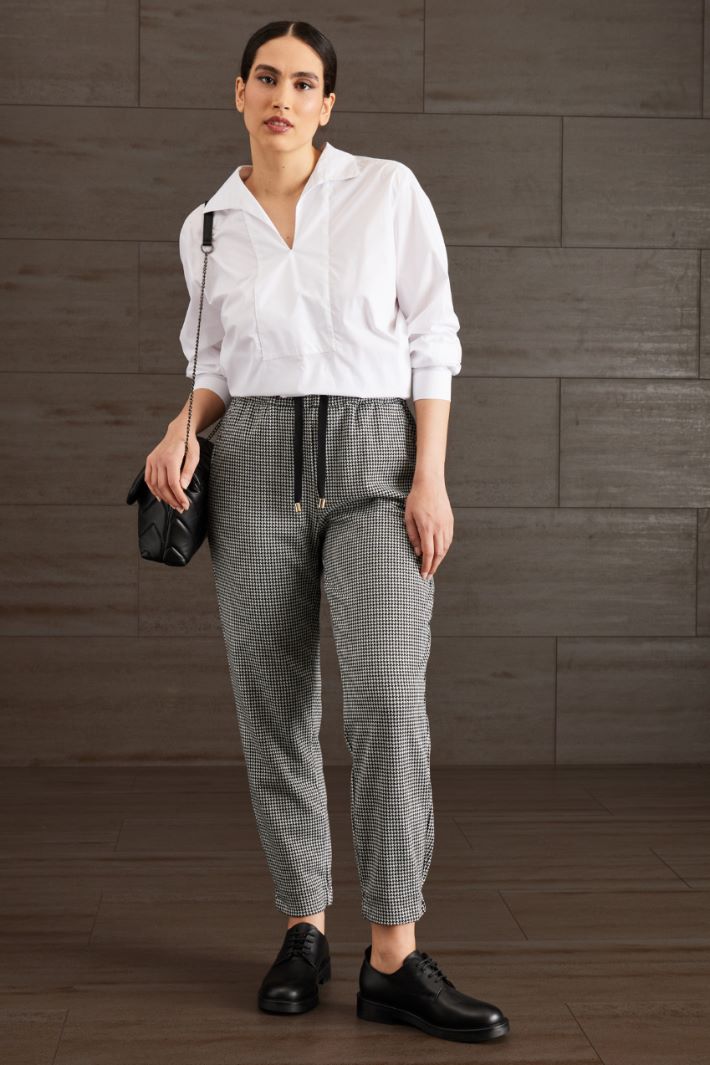 Pantaloni in jersey jacquard Fashion Market Pantaloni in jersey jacquard Fashion Market