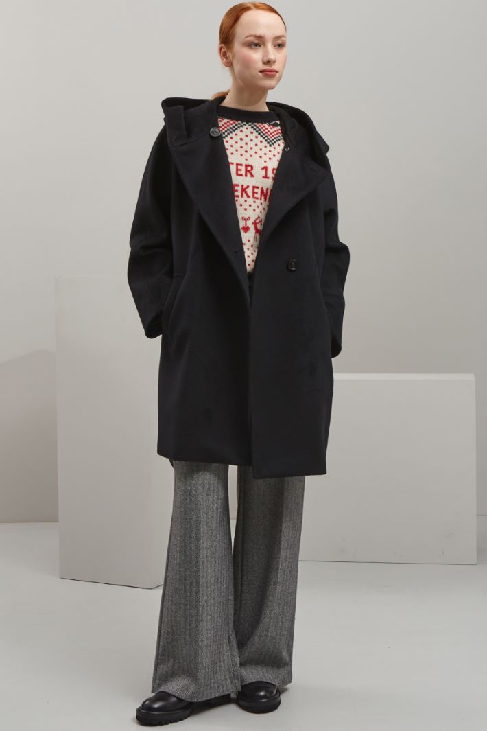 Pantaloni in jersey jacquard Fashion Market