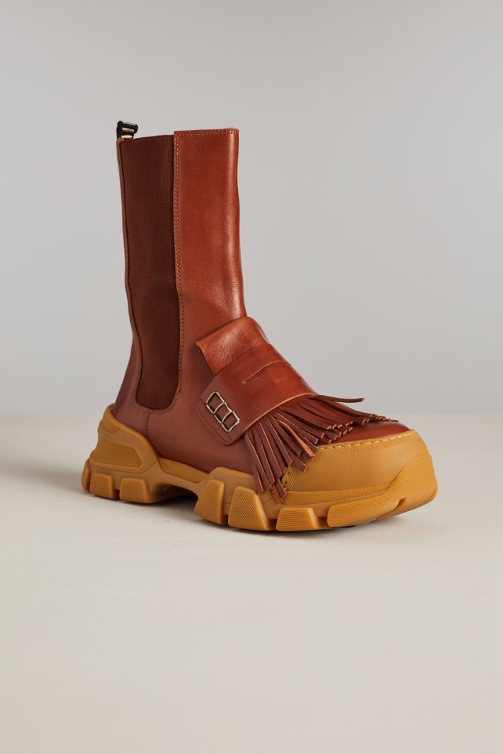 Stivaletti con frange Fashion Market