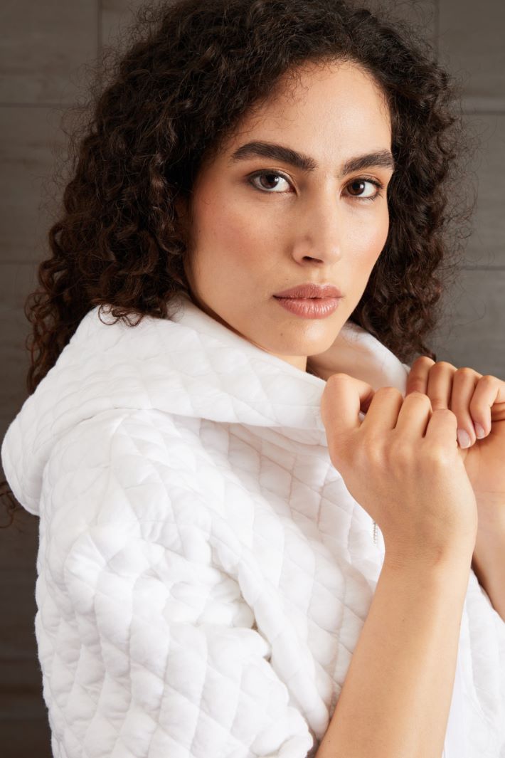 Felpa in jersey trapuntato Fashion Market Felpa in jersey trapuntato Fashion Market