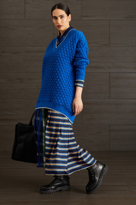 Felpa in jersey trapuntato Fashion Market