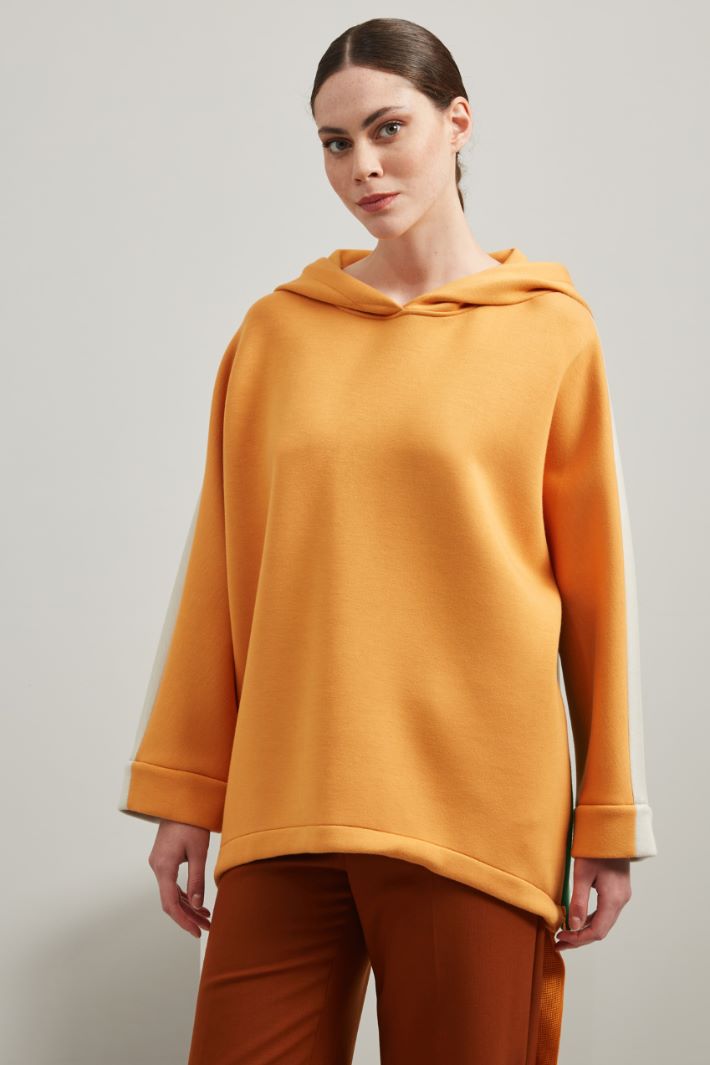 Felpa over in viscosa Fashion Market