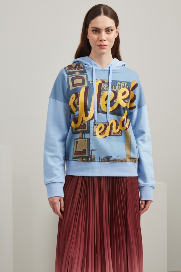 Felpa in jersey di cotone Fashion Market