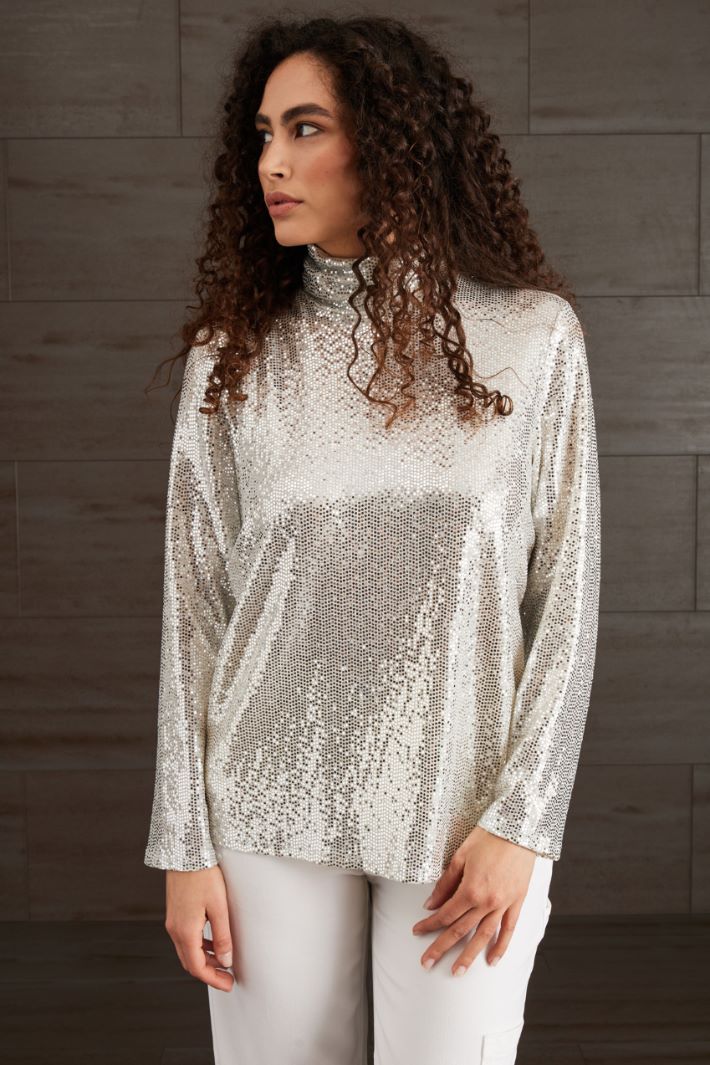 Top con strass Fashion Market Top con strass Fashion Market