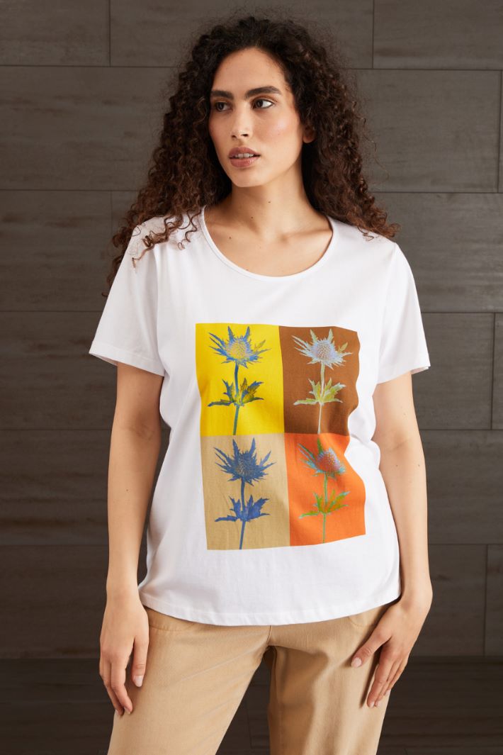 T-shirt in puro cotone Fashion Market