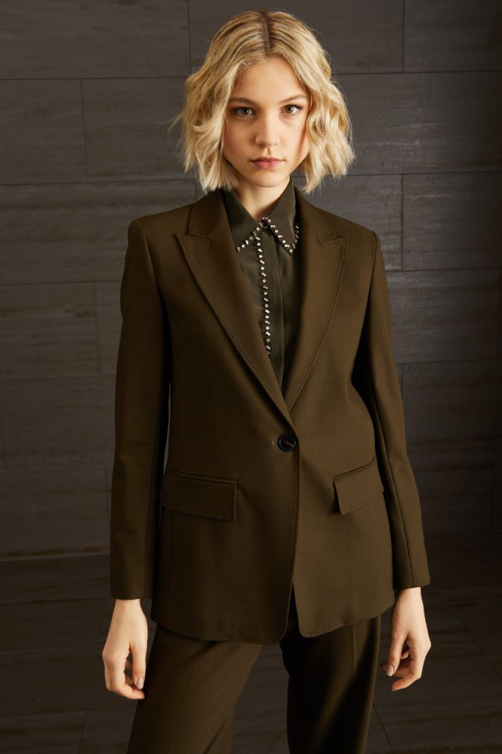 Blazer in lana  Fashion Market