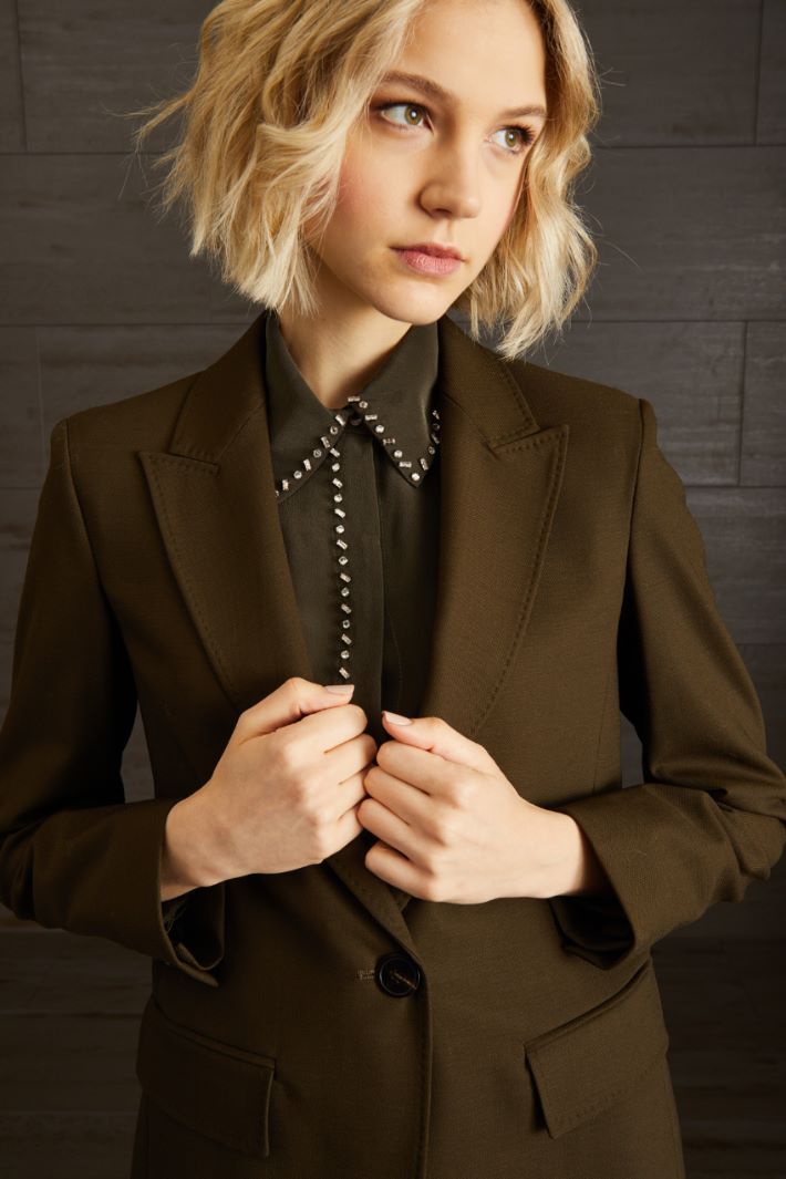 Blazer in lana  Fashion Market