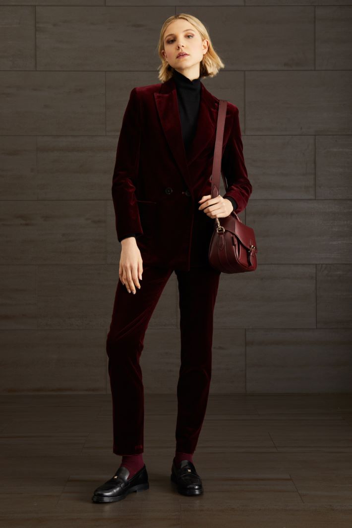 Blazer doppiopetto in ciniglia  Fashion Market