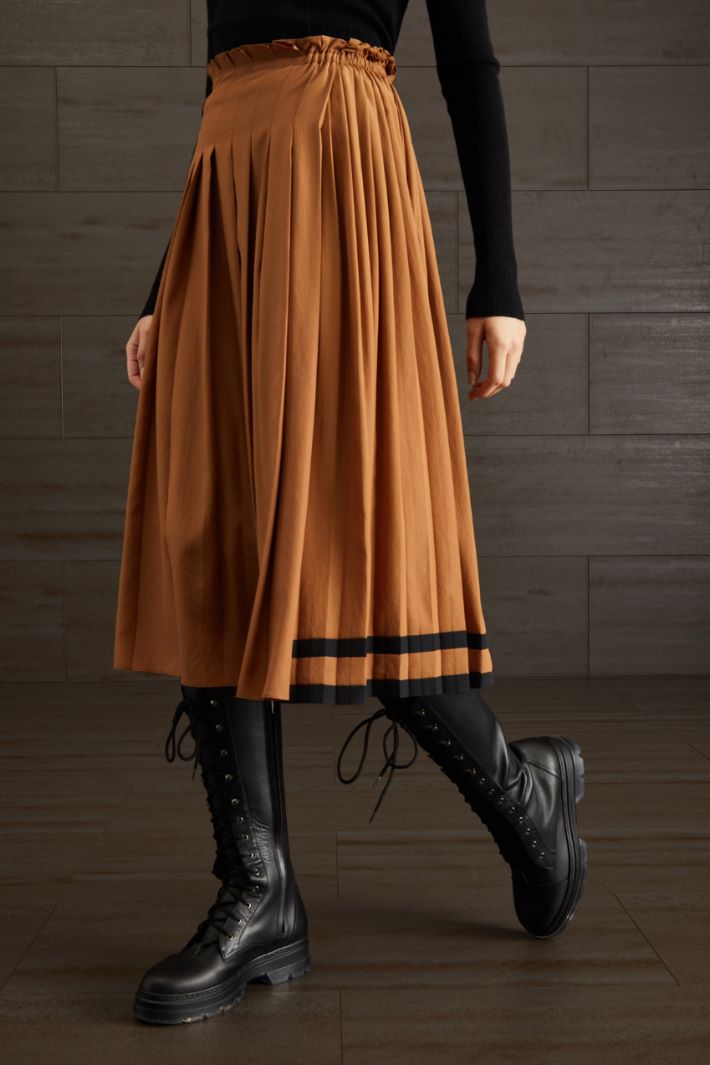 Gonna in crêpe de chine Fashion Market Gonna in crêpe de chine Fashion Market