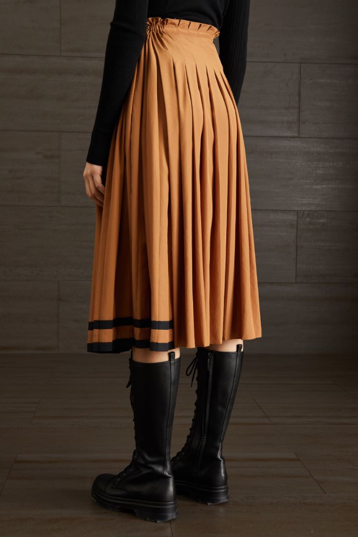 Gonna in crêpe de chine Fashion Market Gonna in crêpe de chine Fashion Market