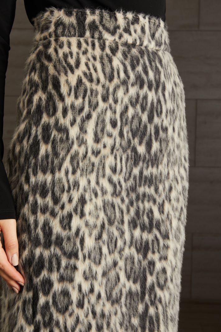 Gonna a tubino in alpaca Fashion Market