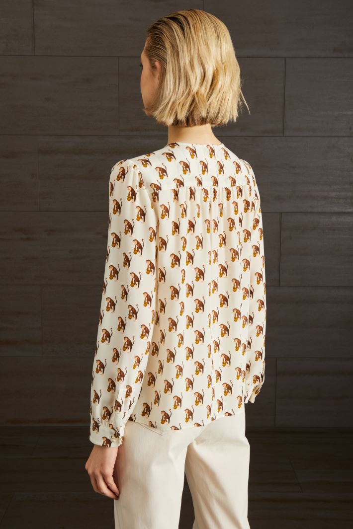 Camicia in crêpe de chine  Fashion Market