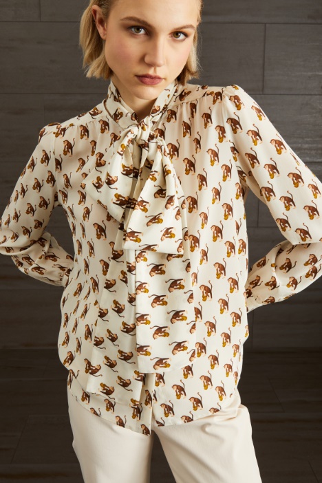 Camicia in crêpe de chine  Fashion Market