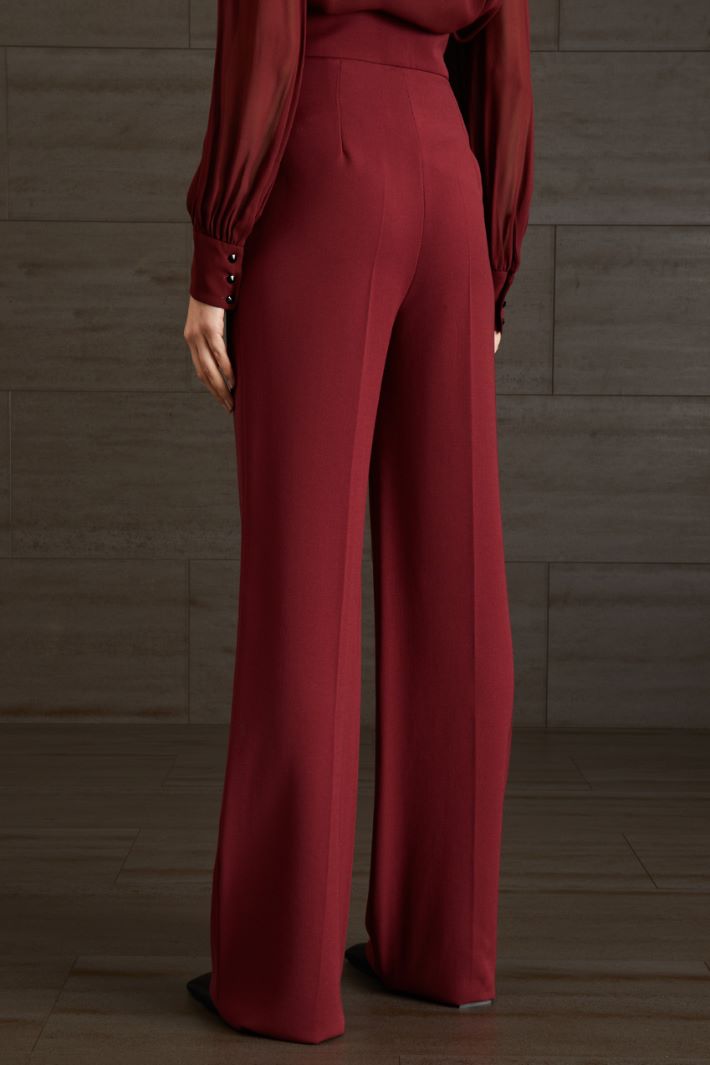 Pantaloni in crêpe di lana Pantaloni in crêpe di lana