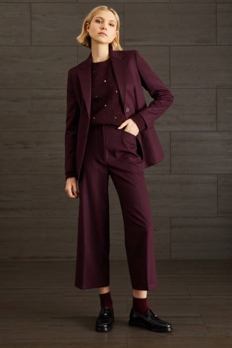 Pantalone in drap di lana Fashion Market